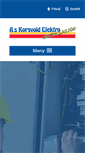Mobile Screenshot of korsvold-elektro.no